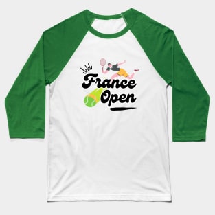 French Open - Tennis Championship Baseball T-Shirt